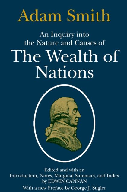 A Riqueza das Nações por Adam Smith