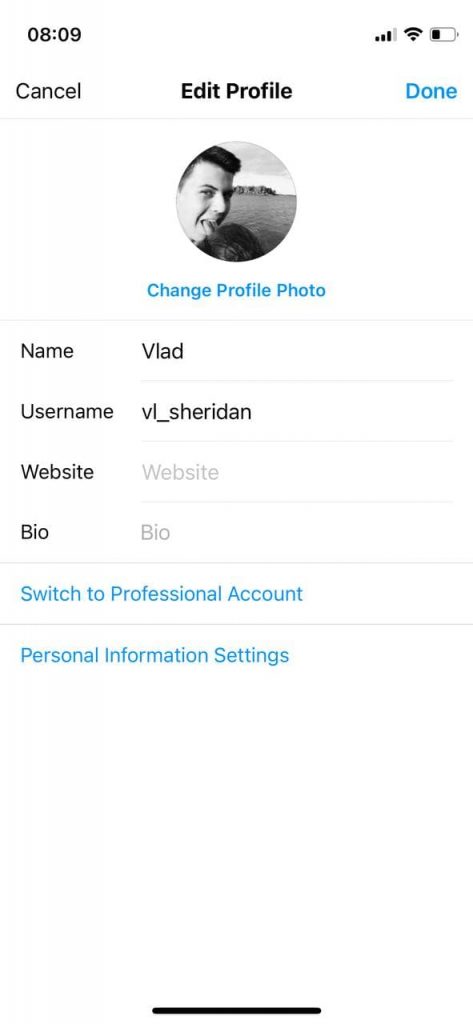 Como alterar o nome de utilizador Instagram no iOS ou Android
