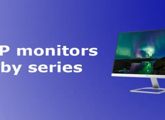 Fabricante de monitores HP, série de monitores HP
