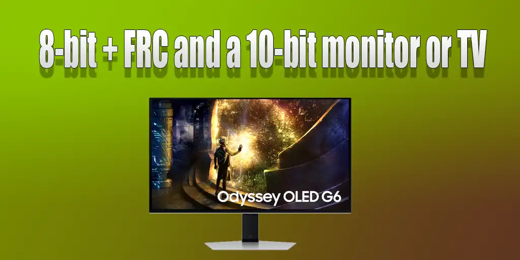 Diferença entre um monitor ou TV de 8 bits + FRC e um de 10 bits